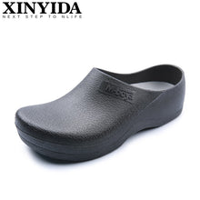 Load image into Gallery viewer, Shoes for hotel chef, anti-slip, flat sole, suitable for entering the kitchen