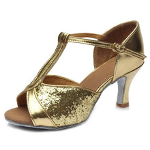 Load image into Gallery viewer, Professional dance shoes for women, 5cm / 7cm high heels