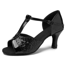 Load image into Gallery viewer, Professional dance shoes for women, 5cm / 7cm high heels