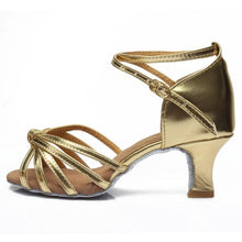 Load image into Gallery viewer, Hot Selling Women's Tango/Ballroom/Latin Dance Dancing Shoes Heeled Salsa Professional Dancing Shoes For  Girls Ladies 5cm/7cm