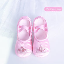 Load image into Gallery viewer, Professional Ballet Pointe Shoes Girls Women Ladies Satin Ballet Shoes With Ribbons